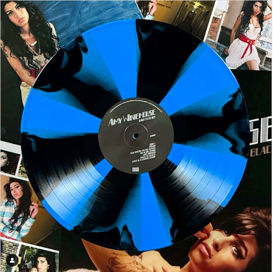 Amy Winehouse - Back to Black - Blue & Black Vinyl Limited Edition