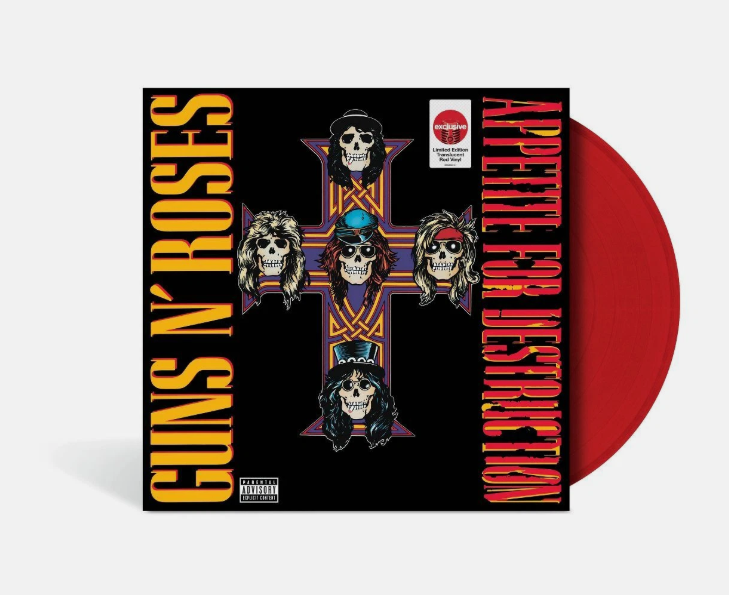 Guns N' Roses - Appetite For Destruction - Exclusive Red Vinyl - LP